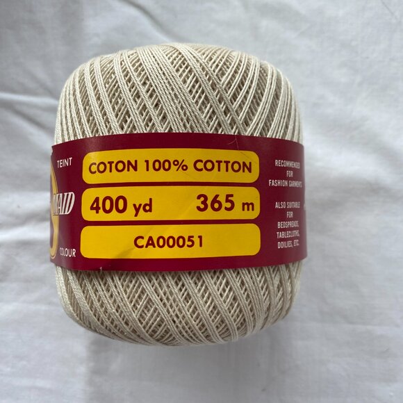 Lot of 3 South Maid Crochet Yarn - Picture 4 of 4